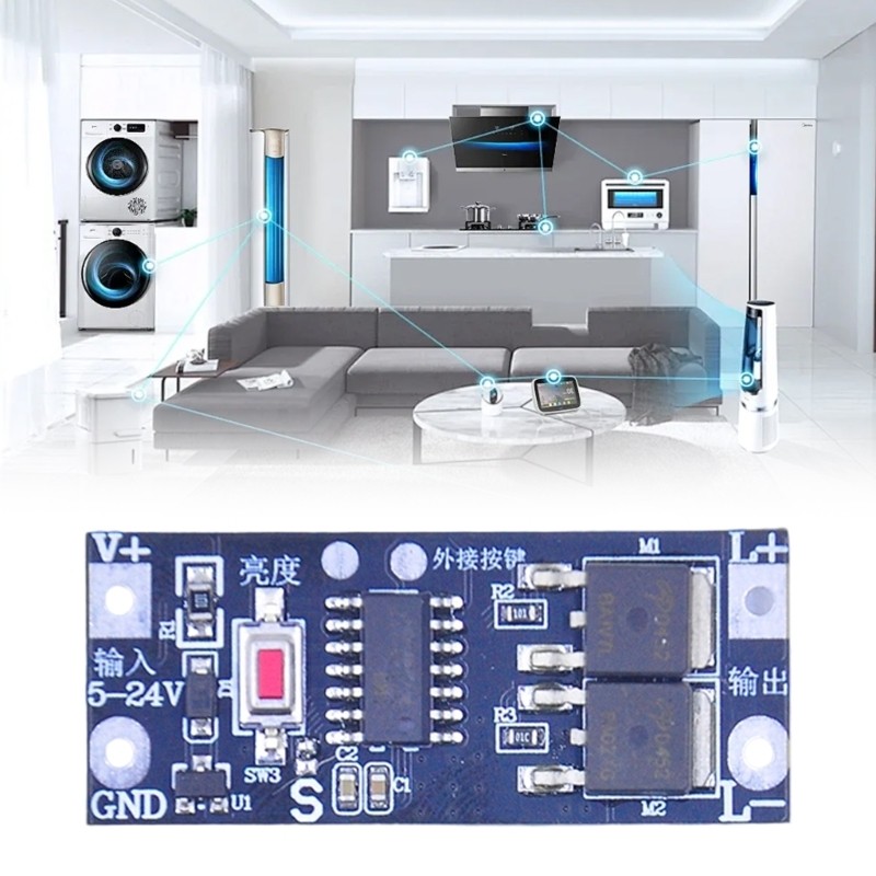 BT LED Light Strips Driver Module Smooth Fade On PWM Dimming ABS Protections