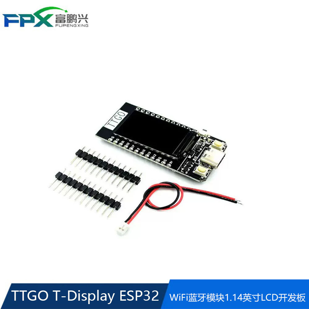 TTGO T-Display ESP32WiFi โมดูลบลูทูธ 1.14 นิ้วบอร์ดพัฒนา LCD