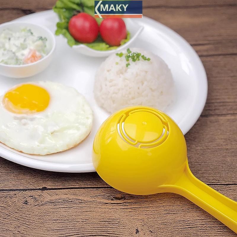 Newwellknowngrace ช้อนรูปพลาสติก ช้อนข้าว, แม่พิมพ์ตักข้าว DIY, ช้อนข้าว, ช้อนโจ๊กข้าวครึ่งรอบ, อุปกรณ์ครัว TH - รูปที่ 3
