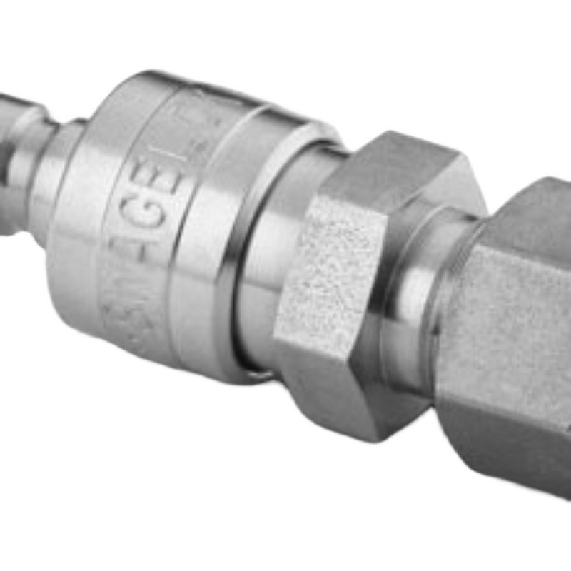 [SS-QC4-S-6M0] Swagelok Swagelok Quick Connector ไม่มีก้านหลอดวาล์ว 6 มม.ผู้ถือบัตร