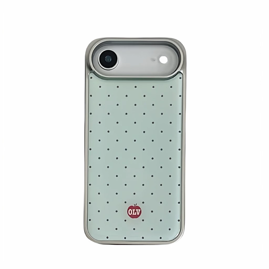 Ins สไตล์เกาหลี Niche Polka Dot เหมาะสําหรับ iPhone15promax Apple 16pro เคสโทรศัพท์อีพ็อกซี่ 13 กันกระแทก 1412 รวมทุกอย่าง 17promax หญิง 17pro ขอบเงินไฟฟ้า 15pro ง่ายอินเทรนด์ thumbnail 8