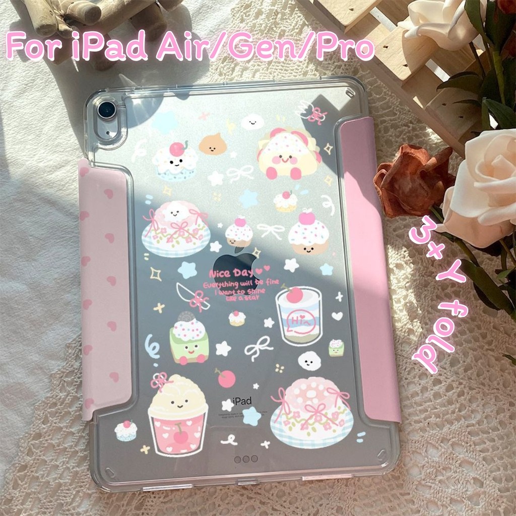 เคสสำหรับไอแพดใหม่ พับตัว Y gen11 gen10 air11 air7 air6/5/4 gen7/8/9 mini7/6 pro11 2018-2022 case