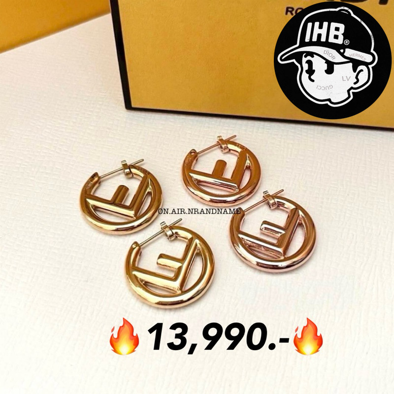 New fendi earrings ต่างหู รุ่นฮิต
