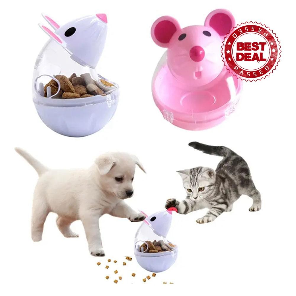 Cat Leaking Food Ball Tumbler Mouse Leaking Food Ball Feeding Tool E8