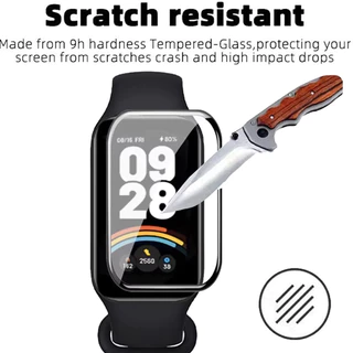 กระจกนิรภัย / ฟิล์มนุ่ม for Mi Band 9 Active / Mi Band 8 Active 3D ฟิล์มป้องกันหน้าจอ for Redmi Band 3 / Redmi Band 2