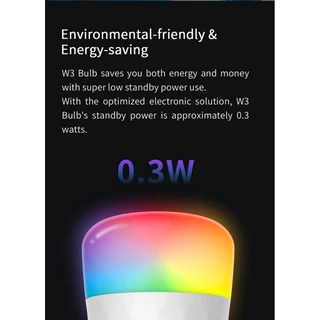Yeelight สมาร์ท LED W3 หลอดไฟ E26 110V WiFi เชื่อมต่อ t 850lm/900lm สมาร์ท Ligh APP ควบคุมสําหรับ mi Home Alexa Google SmartThings IFTTT