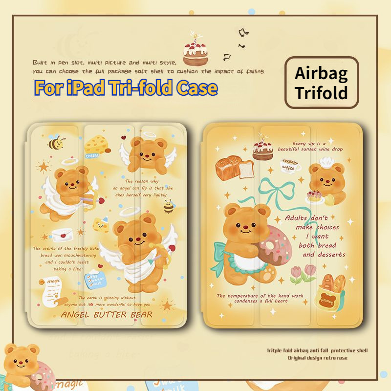 สําหรับเคส iPad Mini4 2025 Pro Air2 Mini5 5th Gen5/Gen6 Gen11 A16 M3/m2 Mini6 Gen7/Gen8/Gen9 Air1 Ge