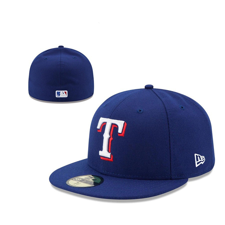 หมวกเบสบอล Texas Rangers แบบ 59FIFTY Snapback พอดีศีรษะสำหรับผู้หญิง