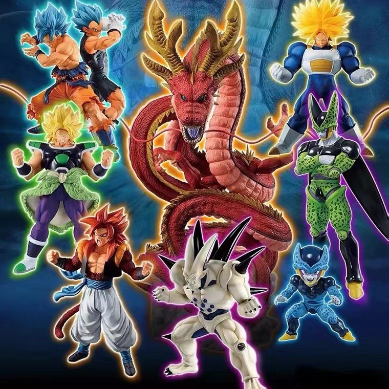 Bandai Ichiban Reward Dragon Ball Hostility Showdown Red Dragon Set B Reward B Super Saibroli Figure