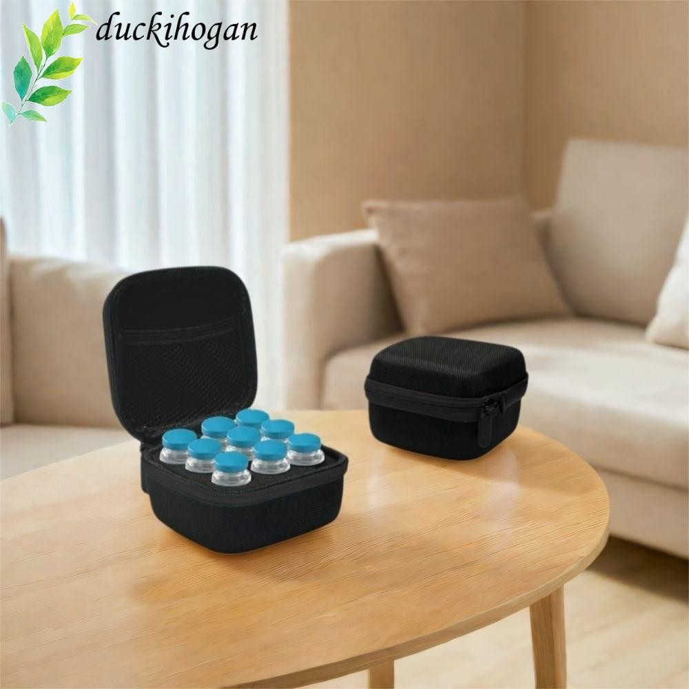 DUCQIHOGAN Insulin Vial Protector, 10ML 9 Vials กันน้ํา EVA Insulin Organizer, Protector ความจุขนาดใ