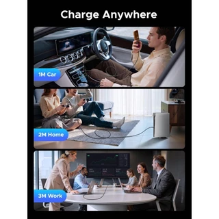 [ลดเหลือ 276] UGREEN Uno สายชาร์จ 240W USB-C to C รองรับ PD ชาร์จเร็ว สําหรับ iPhone 17 Series Samsung รุ่น L530