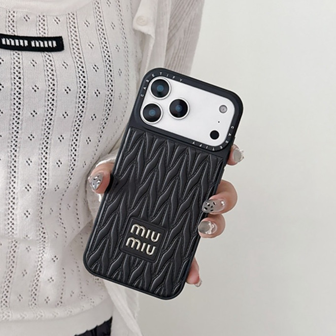 แฟชั่นใหม่ปั๊มร้อนไฟฟ้าเคสหนังสําหรับ ไอโฟน 13 14 15 16 17 มือโปร สูงสุด เคสป้องกันแบบรวมทุกอย่าง