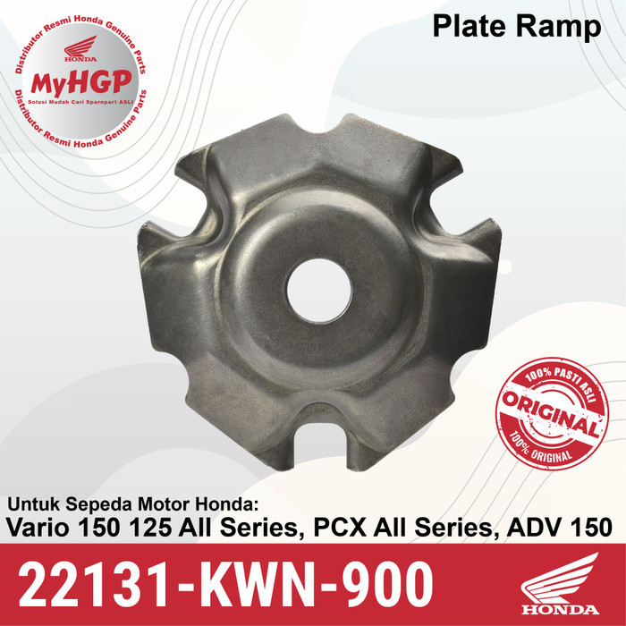 22131KWN900 ฝาครอบลูกกลิ้ง Vario 125 150 PCX ADV150 ORIGINAL 22131-KWN-900