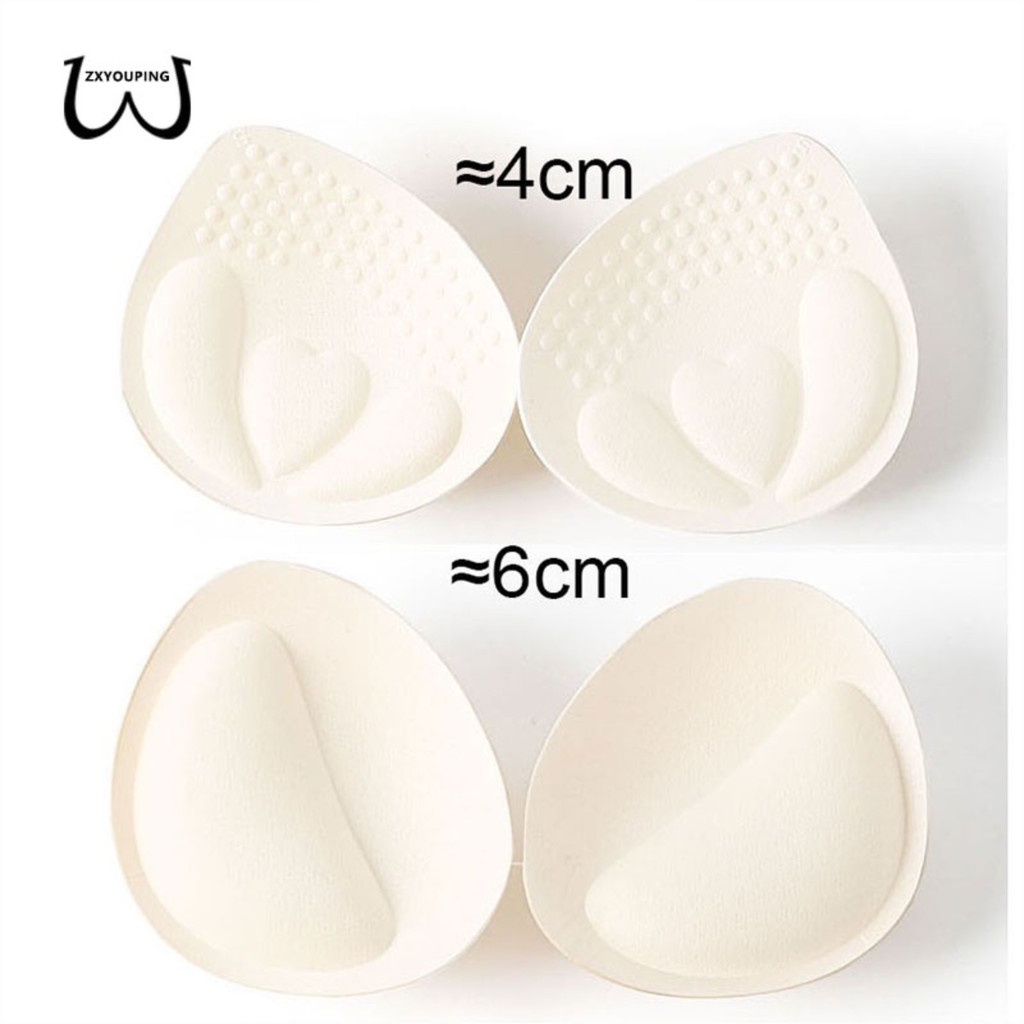 แผ่นรองบราเพิ่มไซส์เต้านม ยางพารา ผสมฝ้าย สำหรับเต้านมเล็กหรือเต้านมแบน