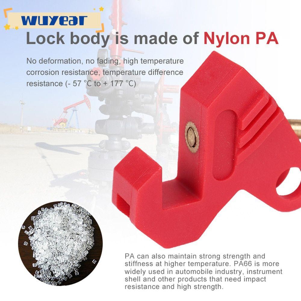 WUYEAR Lockout Copper Nylon ทนทาน Circuit Breaker Lockout