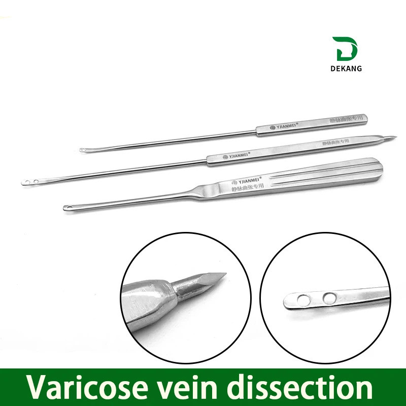 เครื่องปอก Sub-Varicose Vein เข็มด้ายบินเข็มกระดูกสันหลังส่วนคอปอกสแตนเลสเครื่องมือ Stri