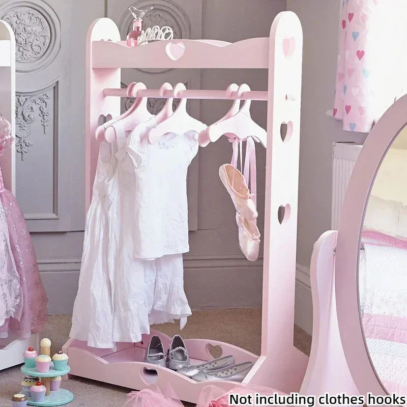 Dress Up Storage ตู้เสื้อผ้าเด็กเสื้อผ้า Guard แขวนตู้เสื้อผ้าเด็กทนทานสาว Meuble Chambre Enfant เด็