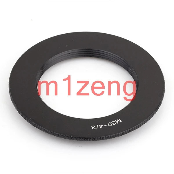 อะแดปเตอร์สําหรับ m39 l39 39 มม. เลนส์ Olympus Four Thirds 4/3 OM43 E5 E7 E30 e300 e400 e410 e500 E6