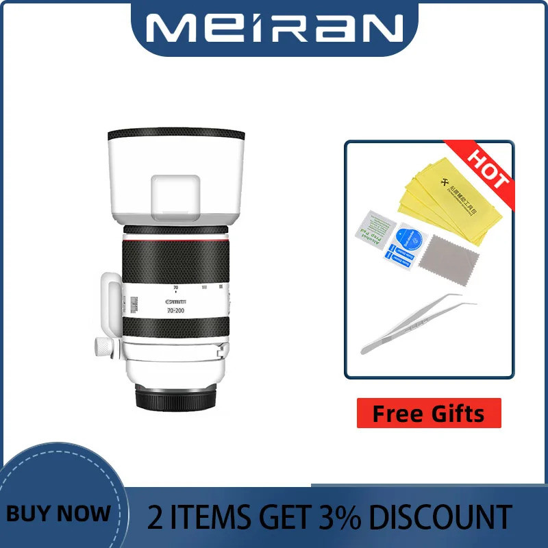สําหรับ Canon RF70-200mmF4 L IS USM ป้องกันห่อฟิล์มกล้องเลนส์ฟิล์ม Anti-Scratch 70-200mmF4 702004 70