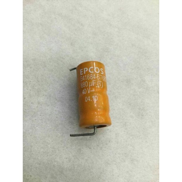 เยอรมัน Siemens EPCOS SlkOREL 40v680uF B41684 Axial Fever Grade Electrolytic Capacitor
