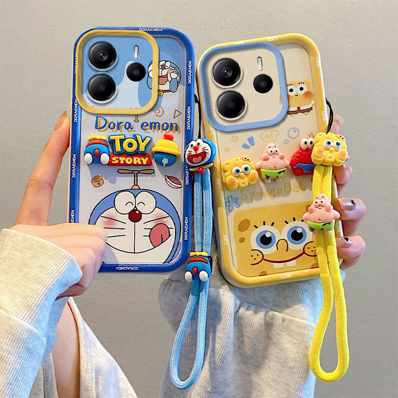 เคส Redmi Note 14 4G เคสเข้ากันได้กับการ์ตูนสุดเท่สามมิติรูปตุ๊กตาเคส นุ่มน่ารัก TY-TYGZ