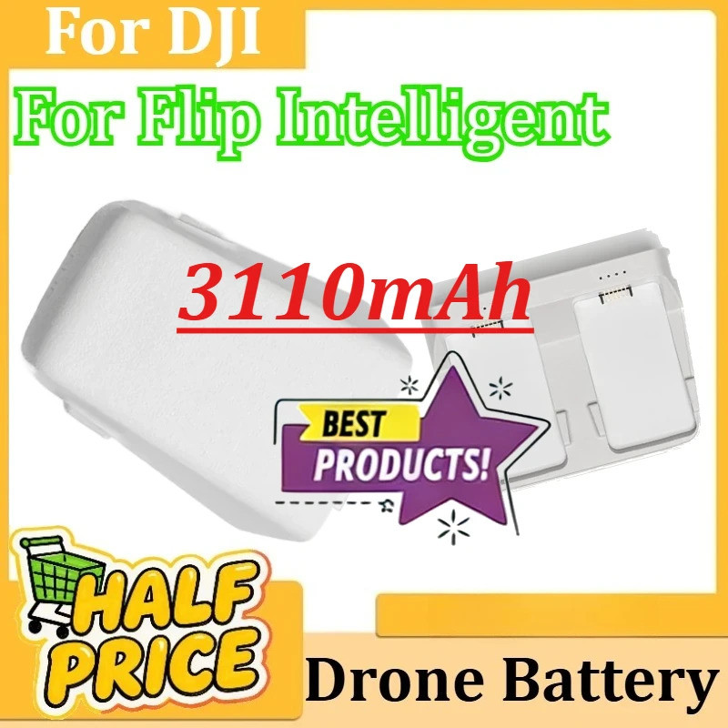 สําหรับ DJI Flip แบตเตอรี่เที่ยวบินอัจฉริยะสําหรับ DJI Flip ขนานชาร์จ Hub Drone แบตเตอรี่ 3110mAh