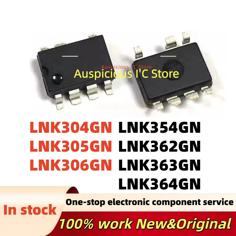 5PCS LNK306GN LNK354GN LNK304GN LNK305GN LNK362GN LNK363GN LNK364GN sop-7 ชิป ic