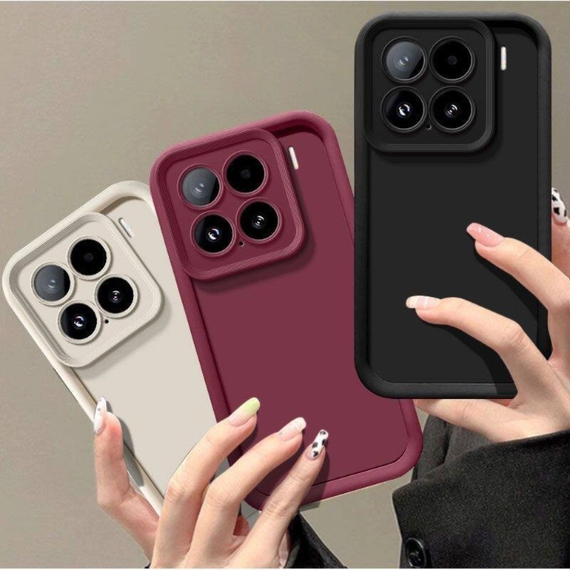 สีทึบซิลิโคนเหลวเคสโทรศัพท์สําหรับXiaomi 17T Pro POCO C85X C81X C81 PRO M8 F8 Pro Ultra 4G 5Gกันกระแ