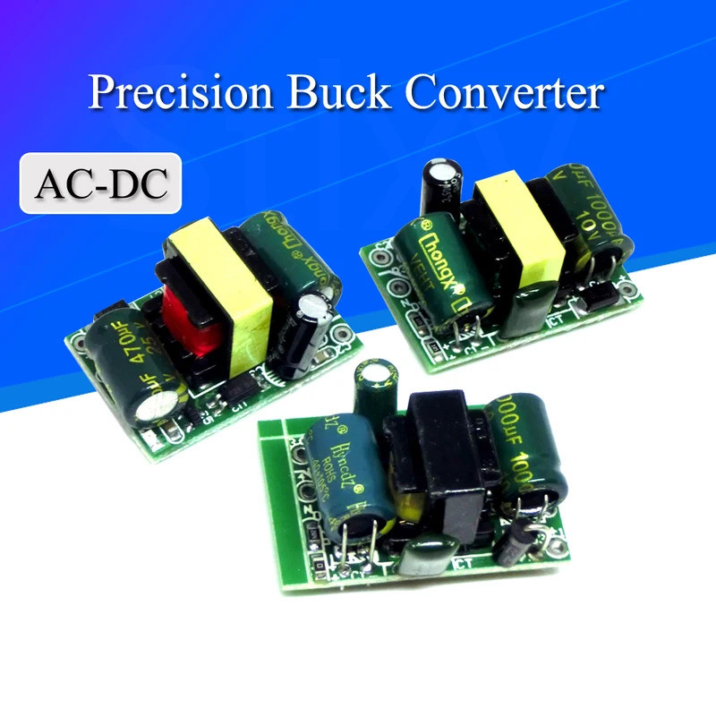 5V 700mA 3.5W Precision Buck Converter AC 220v ถึง 5v DC step down Transformer แหล่งจ่ายไฟโมดูล 12V 