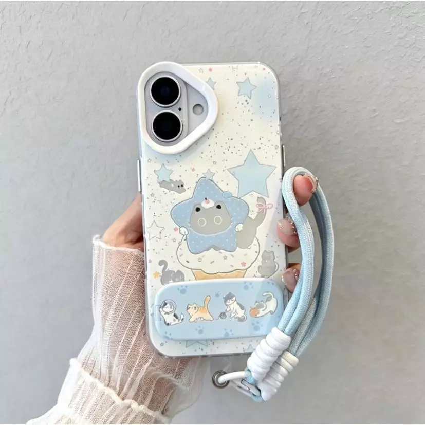 เคสกันกระแทกขาตั้งการ์ตูน สำหรับ Realme C75 C71 60 60X 50 C67 C65 C63 C61 C51 C53 C55 C30s C30 C35 C33 C31 C17 C15 C12 C11 C3 C2 C1 5i thumbnail 5
