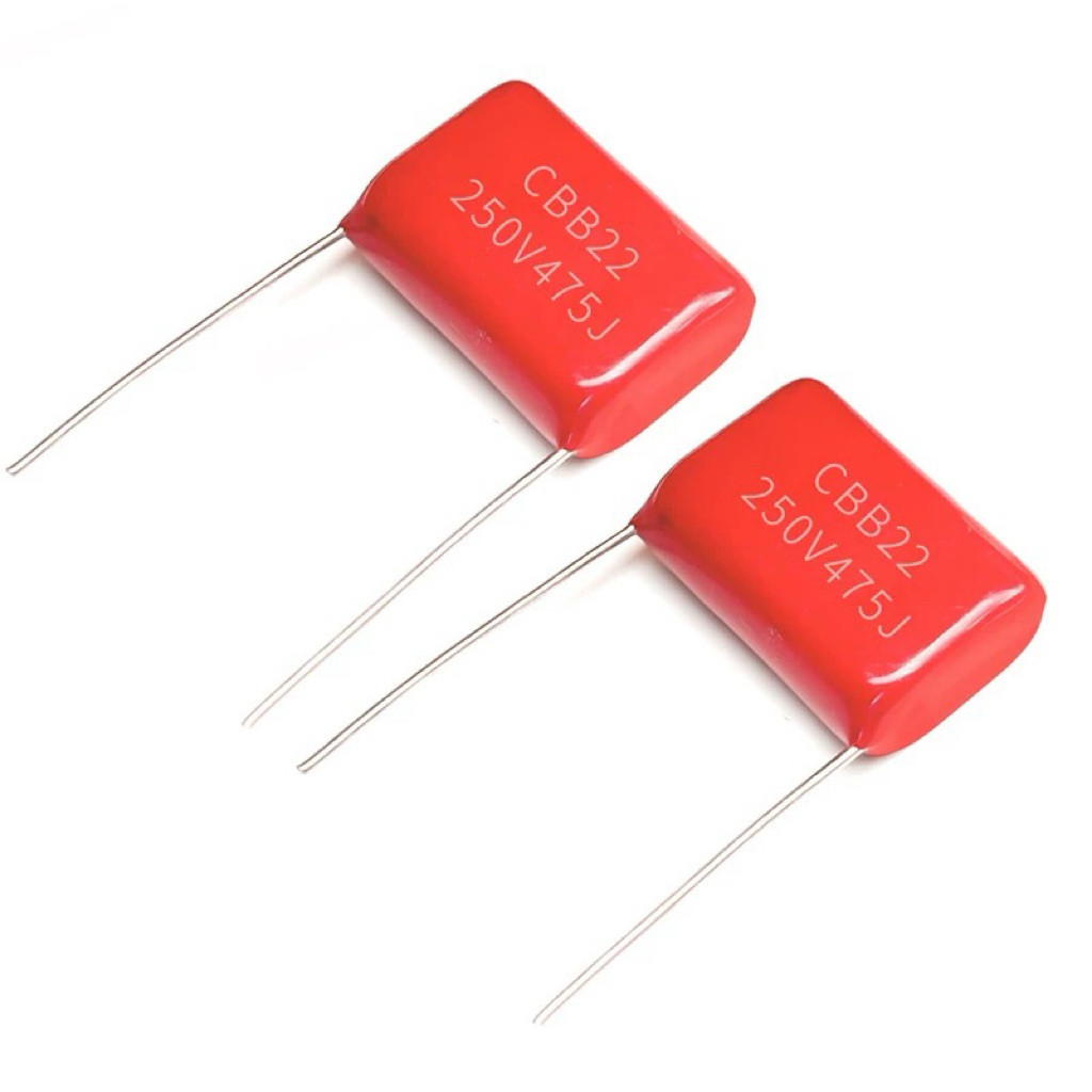 ทนทาน BCB22 475J 250v ระยะขา 25 mm ไมล่า 250V ไมล่า475 Cไมล่าของใหม่ ตัวเก็บประจุแบบฟิล์มโพรพิลีนะ