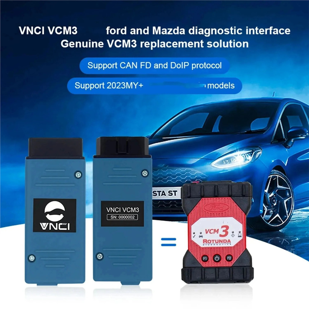 ประสิทธิภาพที่มีประสิทธิภาพ ล่าสุด VNCI VCM3 เครื่องสแกนวินิจฉัยเข้ากันได้กับซอฟต์แวร์ Mazda รองรับ 