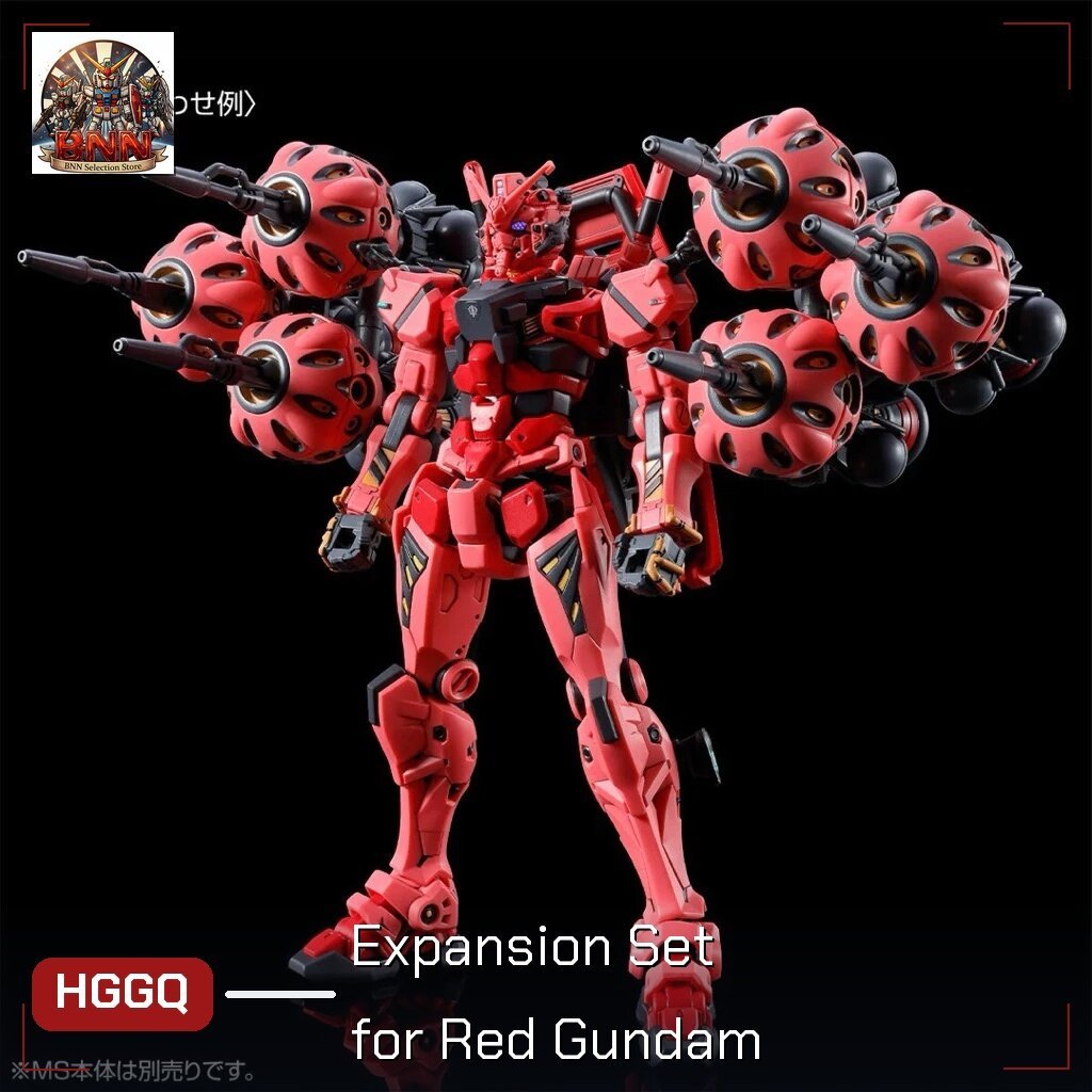 พร้อมส่ง Premium Bandai HGGQ 1/144 Expansion Set for Red รูปที่ 2