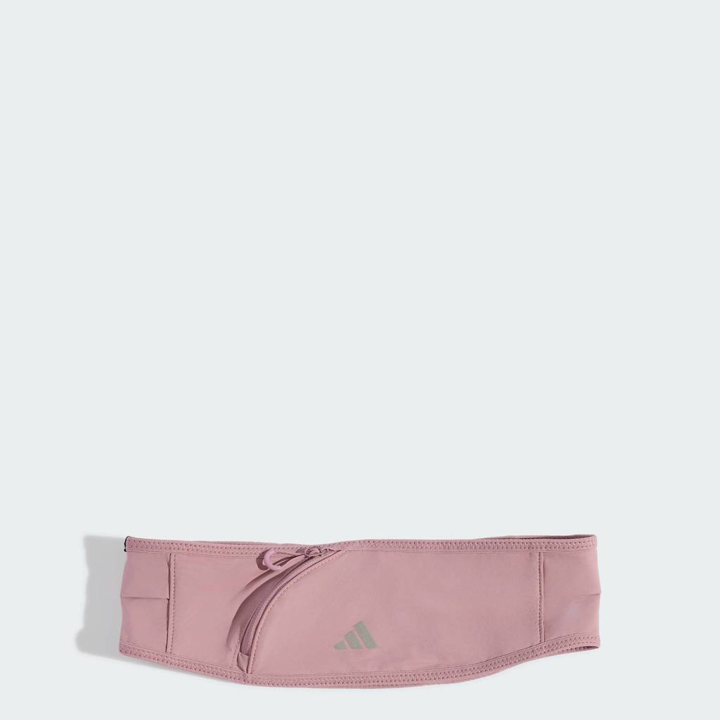 adidas วิ่ง เข็มขัดวิ่งพร้อมช่องกระเป๋าหลายช่อง Unisex สีม่วง KV1447