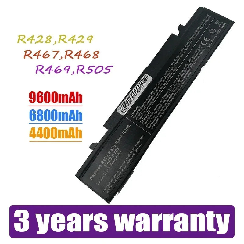 6CELL แบตเตอรี่ R428 สําหรับ SAMSUNG RC410 RC510 RC512 RC710 RF410 RF510 RF511 RF711 RV520 RV410 RV5