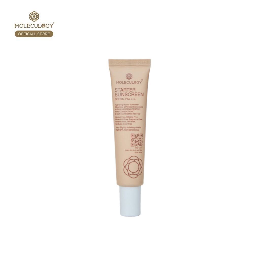 Moleculogy Starter Sunscreen SPF50+ PA++++ (30g) สตาร์ทเตอร์ ซันสกรีน เอสพีเอฟ 50+ พีเอ++++ (30กรัม)
