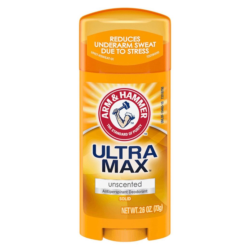 American Arm & Hammer Solid Antiperspirant Cream Deodorant Clean Odor Men Women Aluminium-Free Natur