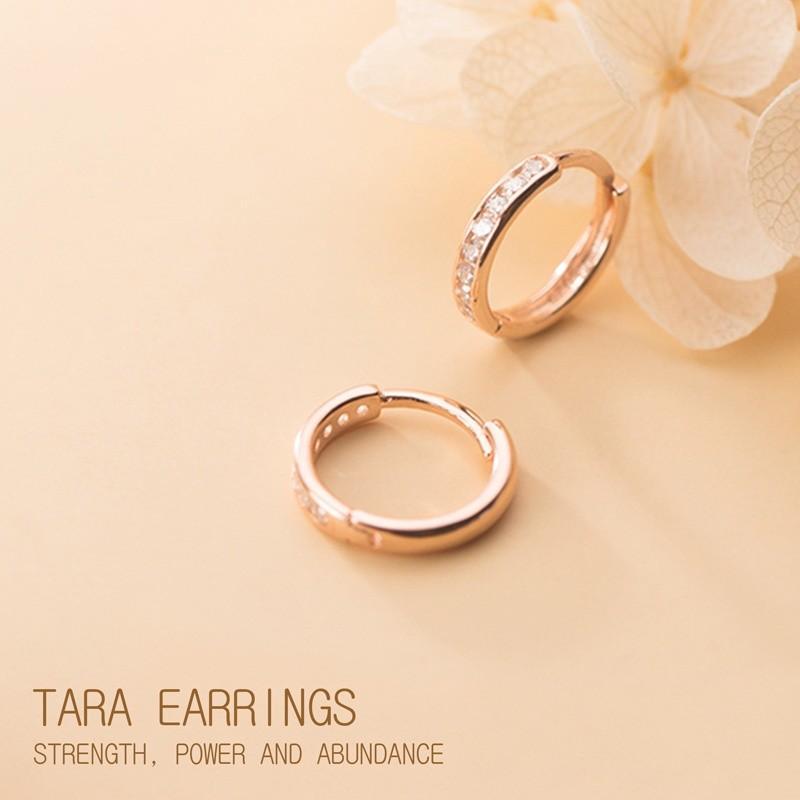 Tara Earrings ต่างหูเงินแท้ S925 [MERCELO]