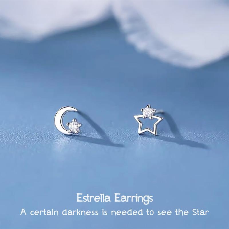 Estrella Earrings ต่างหูเงินแท้ S925 [MERCELO]