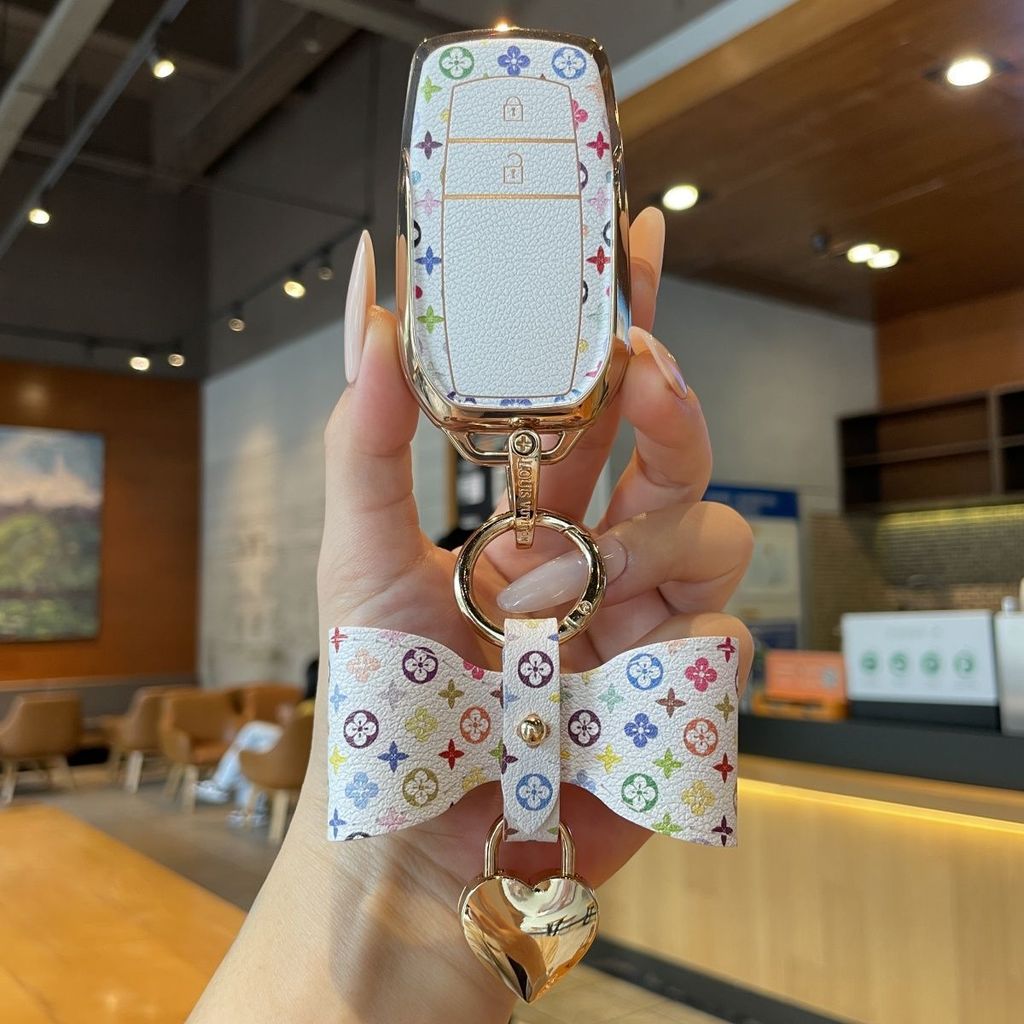 เหมาะสําหรับ Toyota Henlanda Key เคสป้องกัน Willander Rong ใส่ผ่าน BX รุ่น Prado รวมทุกอย่าง BZ5 พรี