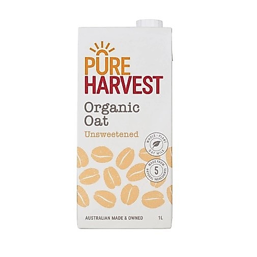 Pureharvest Oat Milk Organic Unsweetened 1L เพียวอาร์เวสท์ น้ำนมข้าวโอ๊ต ออริจินัล