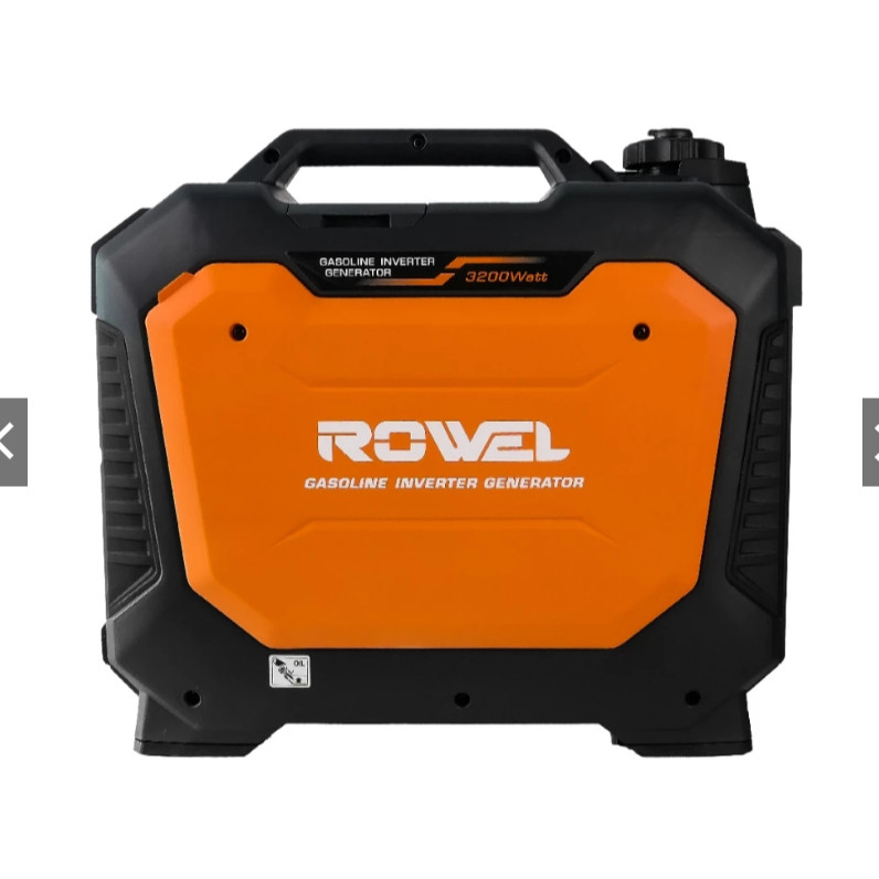 🎉แท้ ส่งไว🎉 ROWEL เครื่องปั่นไฟเบนซิน อินเวอร์เตอร์ รุ่น RW-GE-RW3200iS 3.2KW เครื่อง 4 จังหวะ 5 HP 