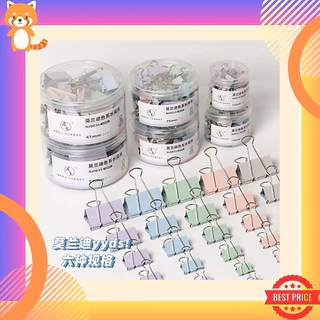 คลิปหนีบกระดาษ คลิปสี มีหลายขนาดมากๆ ราคาถูกสุดๆ คลิปหนีบเอกสาร สีพาสเทล คลิปหนีบสี ฺBinder clip