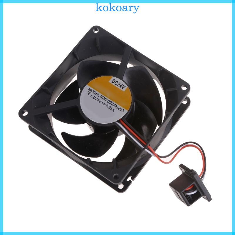 KOK ใหม่ FANUC Cooler Fan 9WF0924H203 0 35A 24V 9025 พัดลมระบายความร้อน 3 สาย