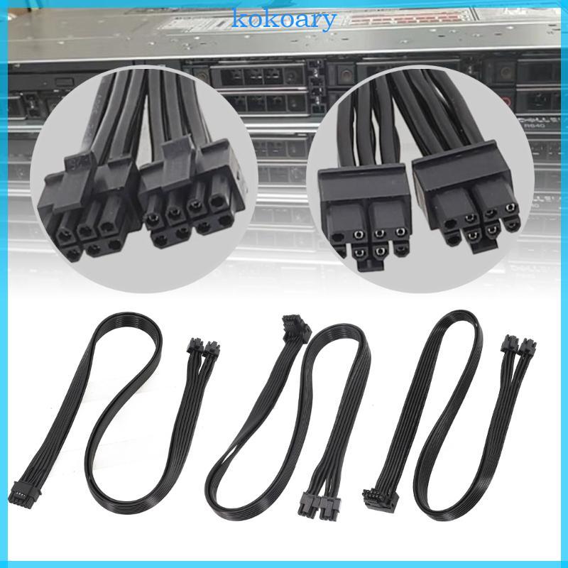 KOK 2x8P ถึง 16Pin สายไฟกราฟิกสําหรับ R740 R740 R740XD R640 เซิร์ฟเวอร์
