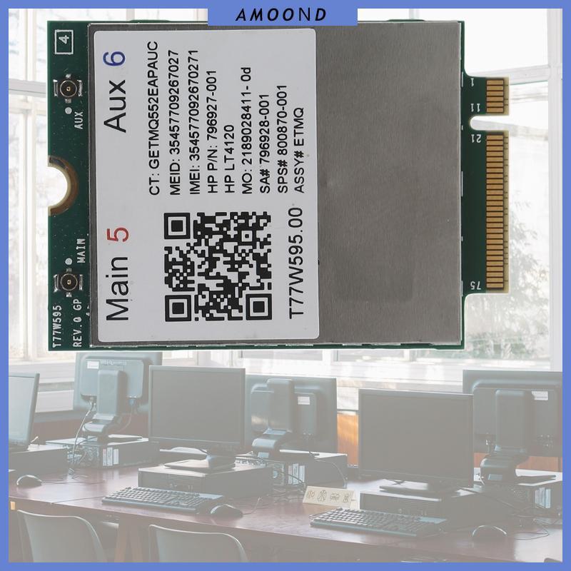 AMOOND Mini สําหรับ M 2 Lte 4G WAN การ์ด T77W595 สําหรับ hp-EliteBook 745 G3 820 840 850