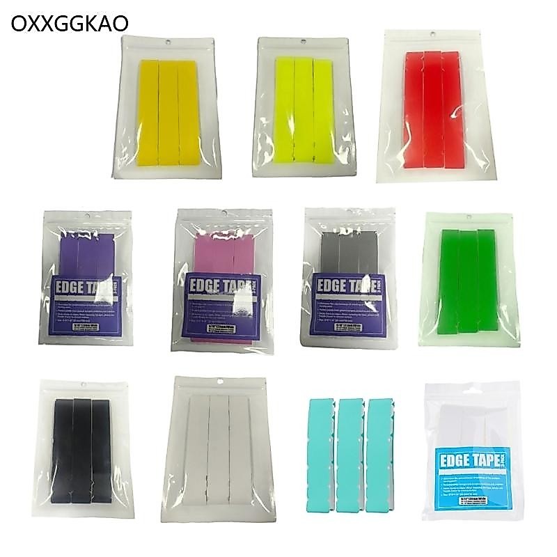 Pinfine 3 ชิ้น Paddles Head Edge Guard เทปป้องกัน Pickleballs Paddles อุปกรณ์เสริม