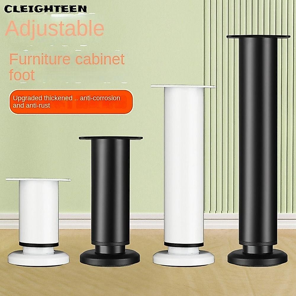 Cleighteen ขาโต๊ะ ฮาร์ดแวร์ปรับได้ ขาเฟอร์นิเจอร์ ยกสูง สแตนเลส ทนทาน โซฟา ปรับปรับระดับ เฟอร์นิเจอร์เท้า