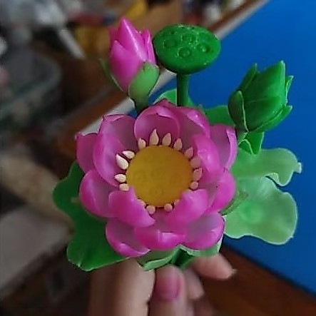 ดอกบัวชุด1ชุด, บัวขนาดเล็ก1ดอก