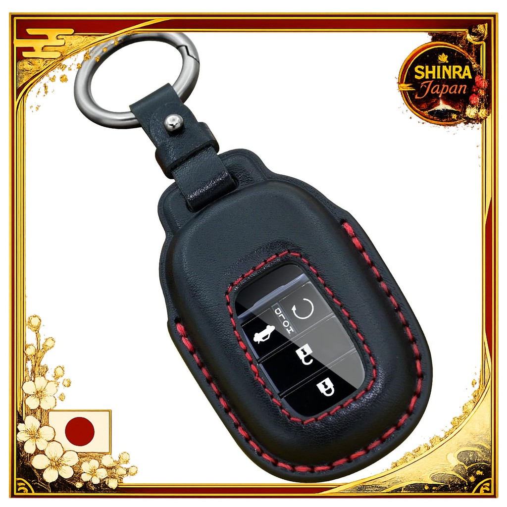《Direct From Japan》  Ysemco Compatible Honda Smart Key Case Key Cover New Vezel RV Series Step Wagon